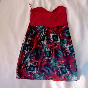Strapless dress. Hurley brand. Size Large.